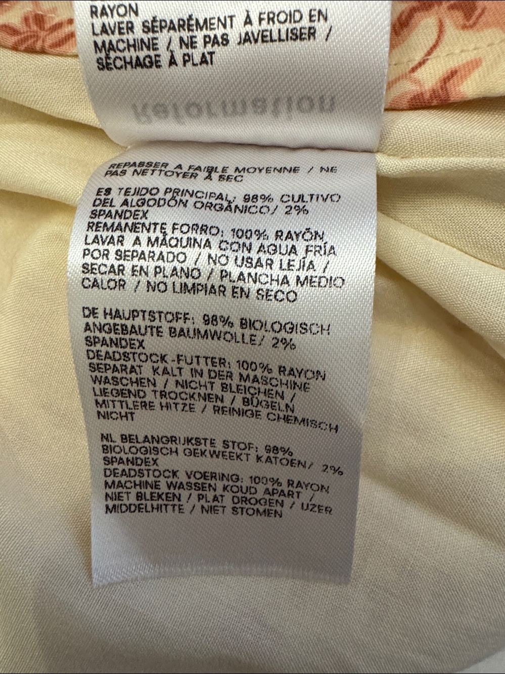 NWT Size 4 - Reformation Leannah Dress Color Corinne - Picture 14 of 14